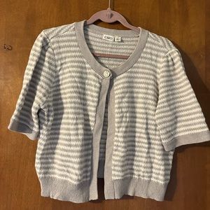 Cato Sparkle Cropped Cardigan